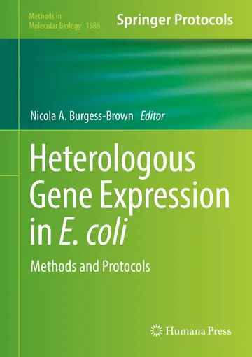 Cover of Heterologous Gene Expression in E.coli