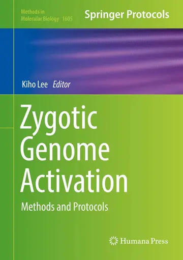 Cover of Zygotic Genome Activation