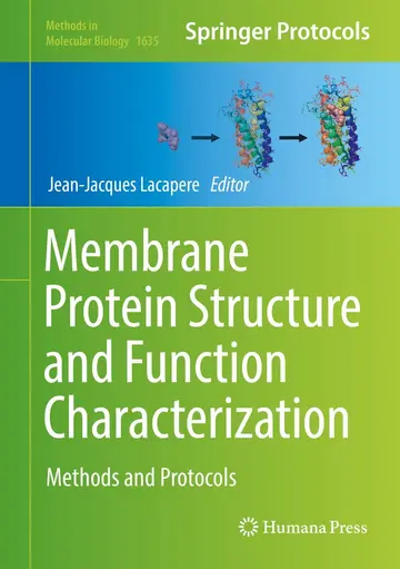 Cover of Membrane Protein Structure and Function Characterization