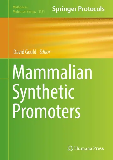 Cover of Mammalian Synthetic Promoters