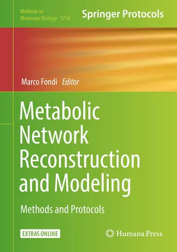 Cover of Metabolic Network Reconstruction and Modeling + Ereference