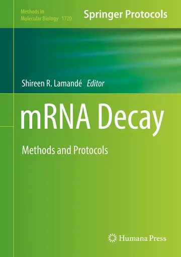 Cover of Mrna Decay + Ereference