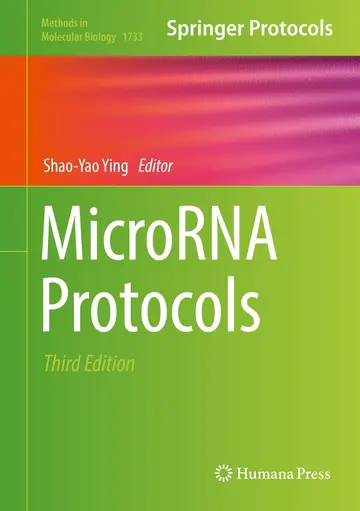 Cover of MicroRNA Protocols