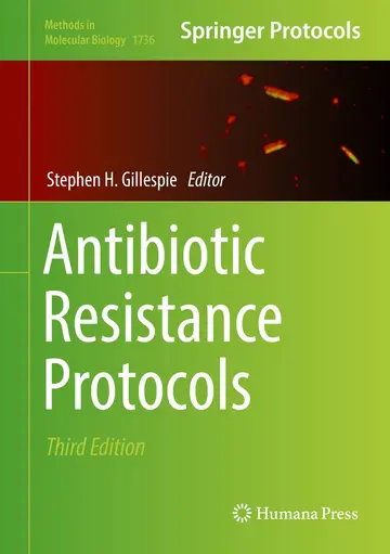 Cover of Antibiotic Resistance Protocols
