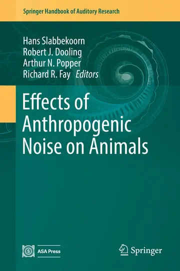 Cover of Effects of Anthropogenic Noise on Animals