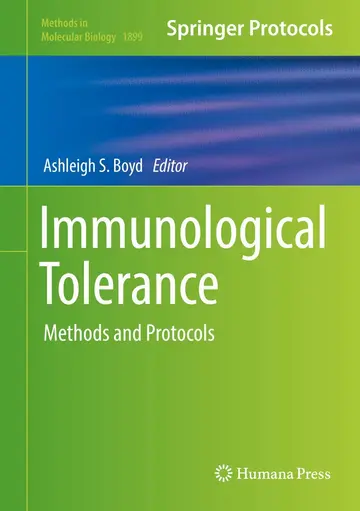 Cover of Immunological Tolerance