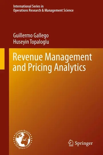 Cover of Revenue Management and Pricing Analytics