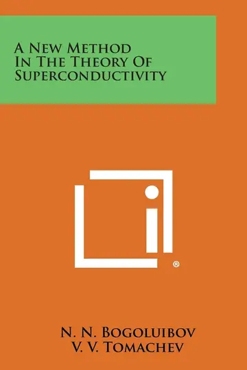 Cover of A New Method in the Theory of Superconductivity
