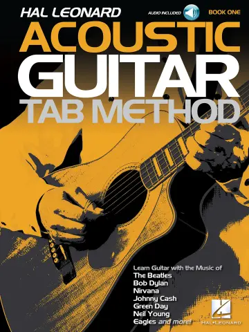 Cover of Hal Leonard Acoustic Guitar Tab Method
