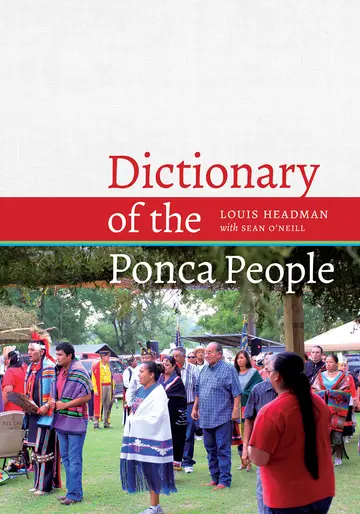 Cover of Dictionary of the Ponca People