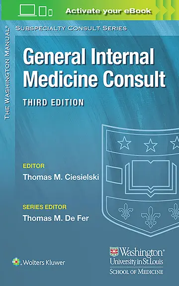 Cover of The Washington Manual General Internal Medicine Subspecialty Consult 3Ed