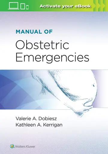 Cover of Manual of Obstetric Emergencies