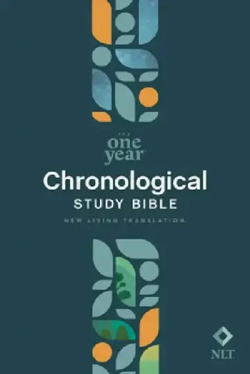 Cover of NLT One Year Chronological Study Bible (Hardcover)