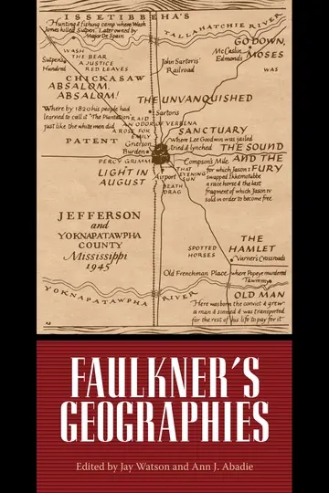 Cover of Faulkner's Geographies