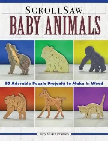 Cover of Scroll Saw Baby Animals