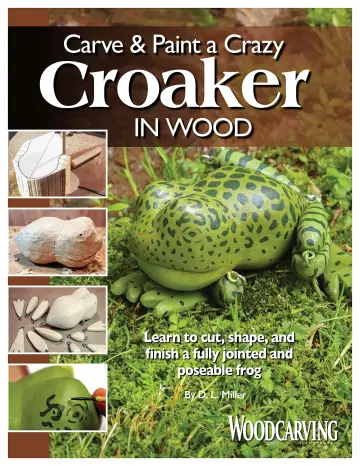 Cover of Carve & Paint a Crazy Croaker in Wood
