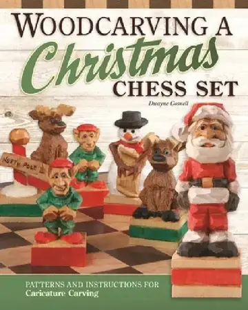 Cover of Woodcarving a Christmas Chess Set