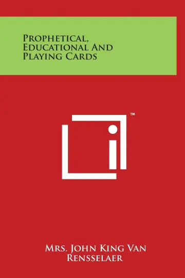 Cover of Prophetical, Educational and Playing Cards