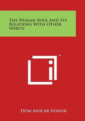 Cover of The Human Soul and Its Relations with Other Spirits