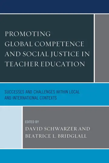 Cover of Promoting Global Competence and Social Justice in Teacher Education