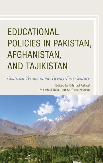 Cover of Educational Policies in Pakistan, Afghanistan, and Tajikistan