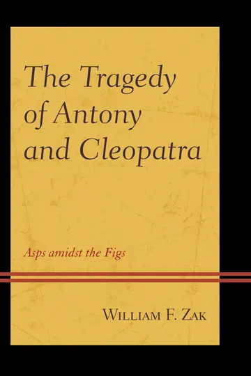 Cover of The Tragedy of Antony and Cleopatra