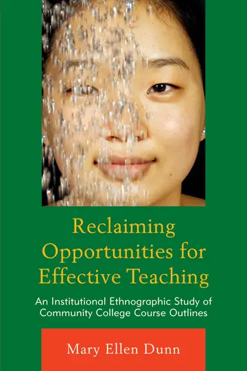 Cover of Reclaiming Opportunities for Effective Teaching