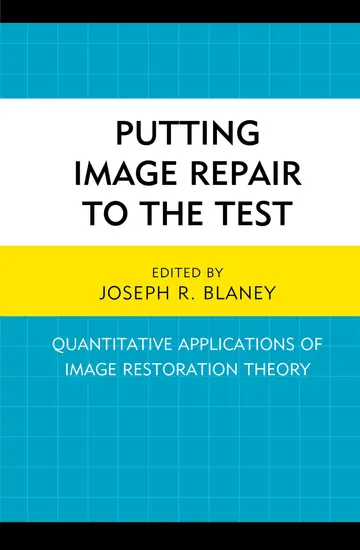 Cover of Putting Image Repair to the Test