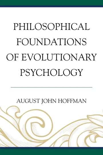 Cover of Philosophical Foundations of Evolutionary Psychology