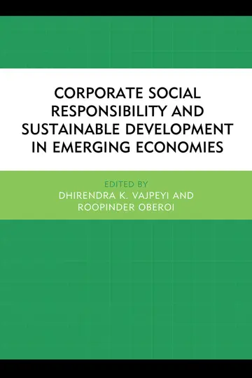 Cover of Corporate Social Responsibility and Sustainable Development in Emerging Economies