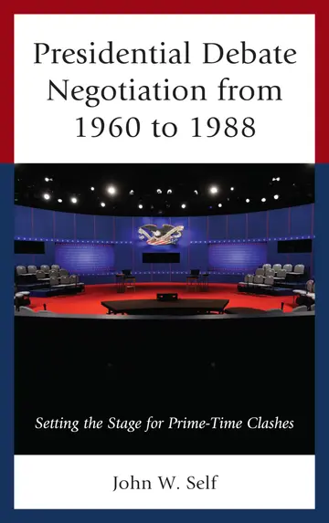 Cover of Presidential Debate Negotiation from 1960 to 1988