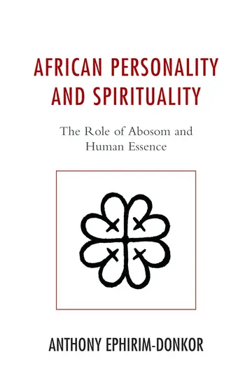 Cover of African Personality and Spirituality