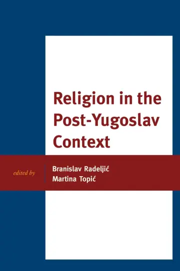 Cover of Religion in the Post-Yugoslav Context