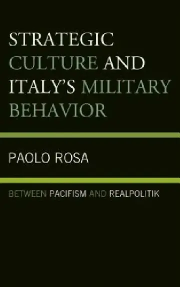 Cover of Strategic Culture and Italy's Military Behavior