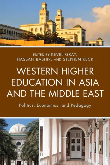 Cover of Western Higher Education in Asia and the Middle East