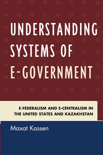 Cover of Understanding Systems of e-Government