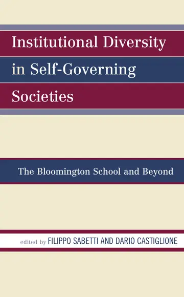 Cover of Institutional Diversity in Self-Governing Societies