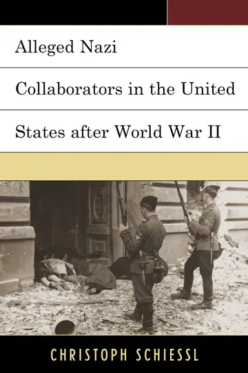 Cover of Alleged Nazi Collaborators in the United States After World War II