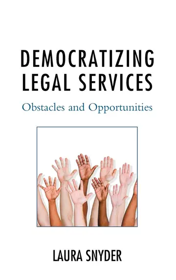 Cover of Democratizing Legal Services