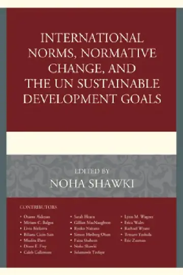 Cover of International Norms, Normative Change, and the UN Sustainable Development Goals