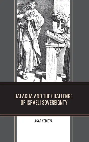 Cover of Halakha and the Challenge of Israeli Sovereignty