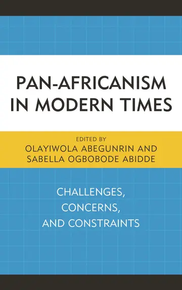Cover of Pan-Africanism in Modern Times