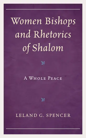 Cover of Women Bishops and Rhetorics of Shalom