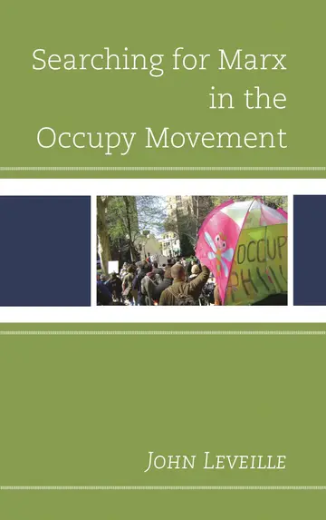 Cover of Searching for Marx in the Occupy Movement
