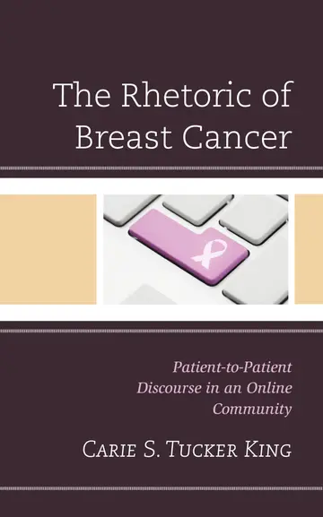 Cover of The Rhetoric of Breast Cancer