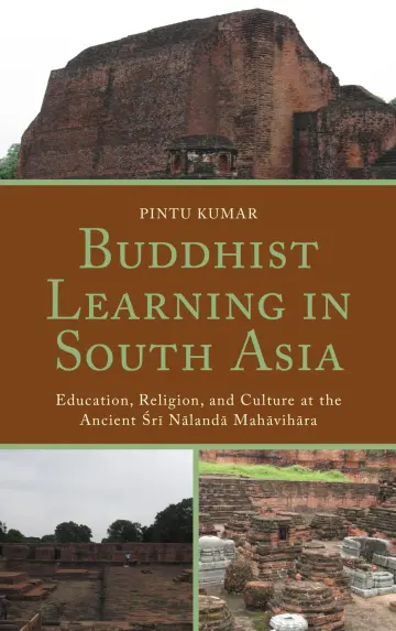 Cover of Buddhist Learning in South Asia