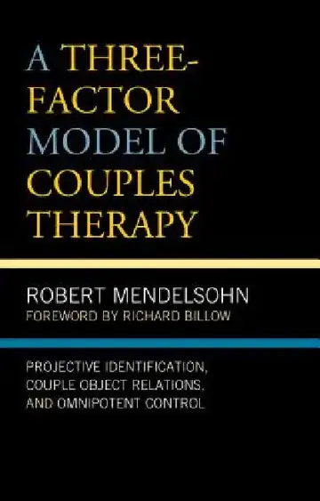 Cover of Three-Factor Model of Couples Therapy