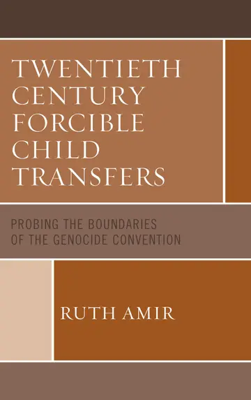 Cover of Twentieth Century Forcible Child Transfers