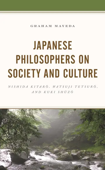 Cover of Japanese Philosophers on Society and Culture