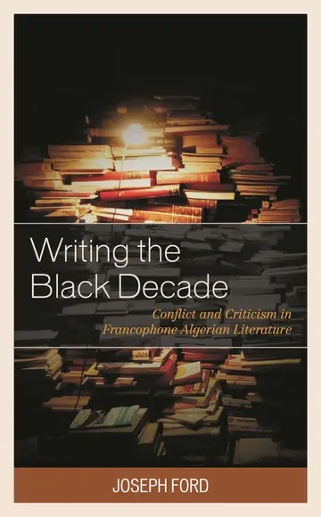 Cover of Writing the Black Decade